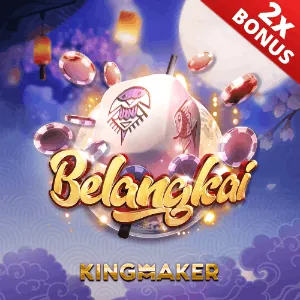 Welcome bonus graphic with a large 'Welcome' sign and coins.